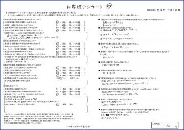 アンケート